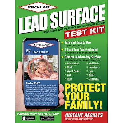 lowe's lead paint test kit